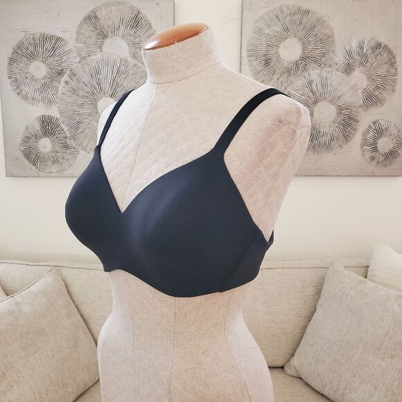 Wacoal How Perfect No-Wire Contour Black Bra - Picture 4 of 10